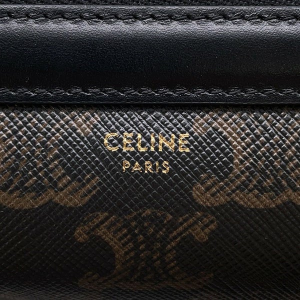 セリーヌ ポーチ トリオンフ トイレットポーチ PVC 10D502BTB 38NO CELINE 小物入れ
