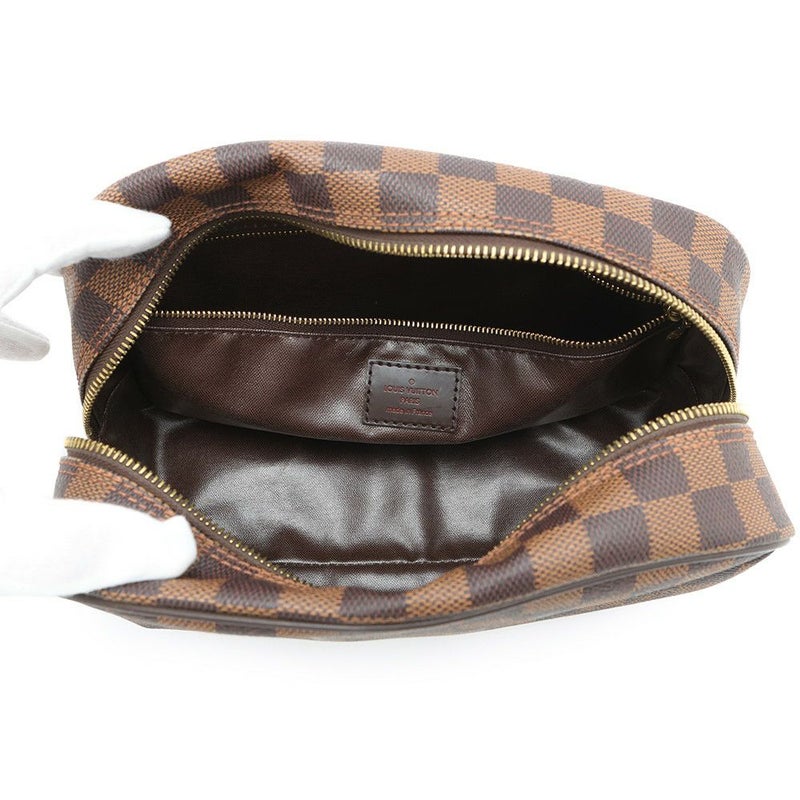 ルイヴィトン ポーチ ダミエ・エベヌ トゥルース・トワレット25 N47624 LOUIS VUITTON ヴィトン 小物入れ ブラウン