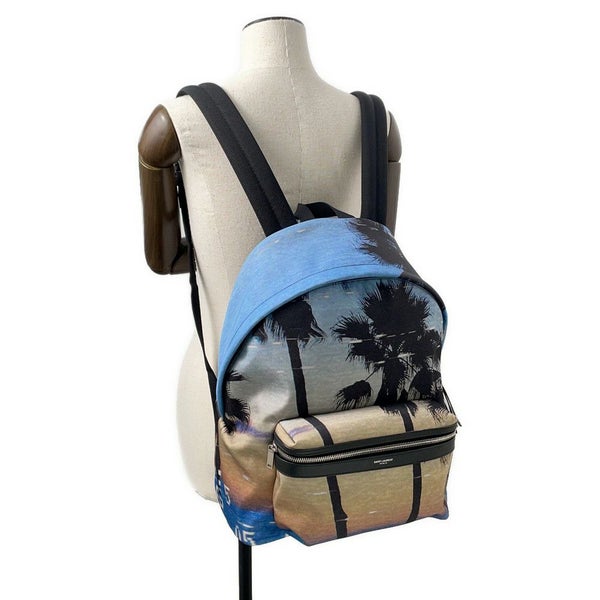 サンローランパリ バックパック シティ CITY プリント ナイロン 534967 SAINT LAURENT PARIS リュックサック