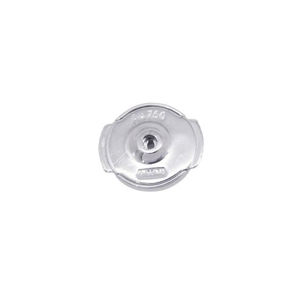 ルイヴィトン ピアス LV ダイヤモンド ダブル ラウンド ダイヤ 中石 2P 計約0.60ct/74P 計約0.22ct K18WG Q06400 LOUIS VUITTON