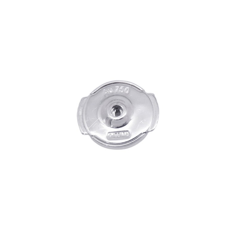 ルイヴィトン ピアス LV ダイヤモンド ダブル ラウンド ダイヤ 中石 2P 計約0.60ct/74P 計約0.22ct K18WG Q06400 LOUIS VUITTON