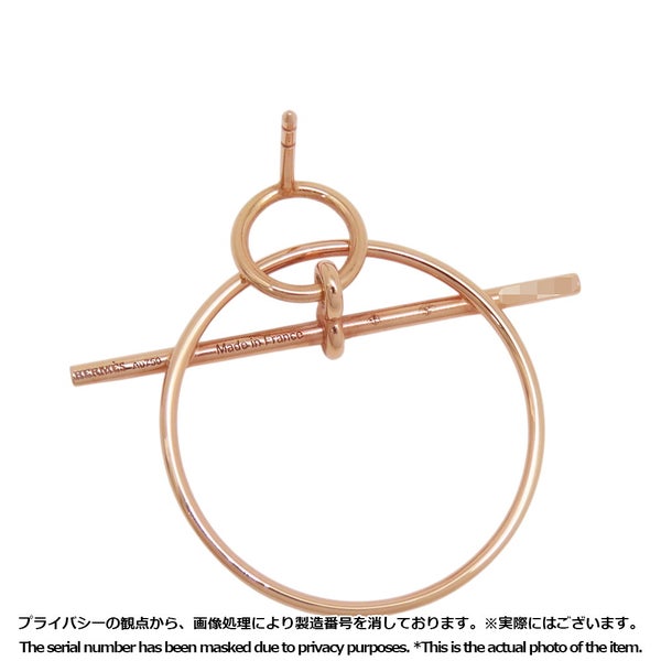 エルメス ピアス ループ ピアス エシャペ PM K18PGピンクゴールド HERMES ジュエリー