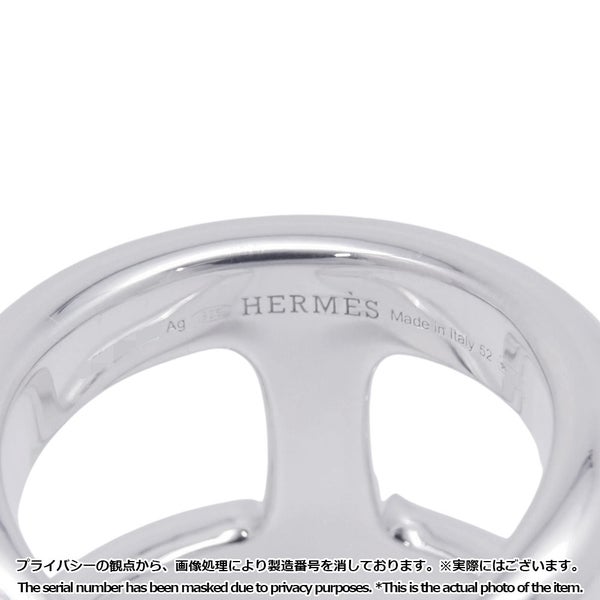 エルメス リング オスモズGM Osmose SV925シルバー リングサイズ52 HERMES ジュエリー 指輪
