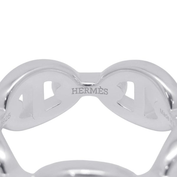 エルメス リング シェーヌダンクル アンシェネPM Enchainee SV925シルバー リングサイズ55 HERMES ジュエリー