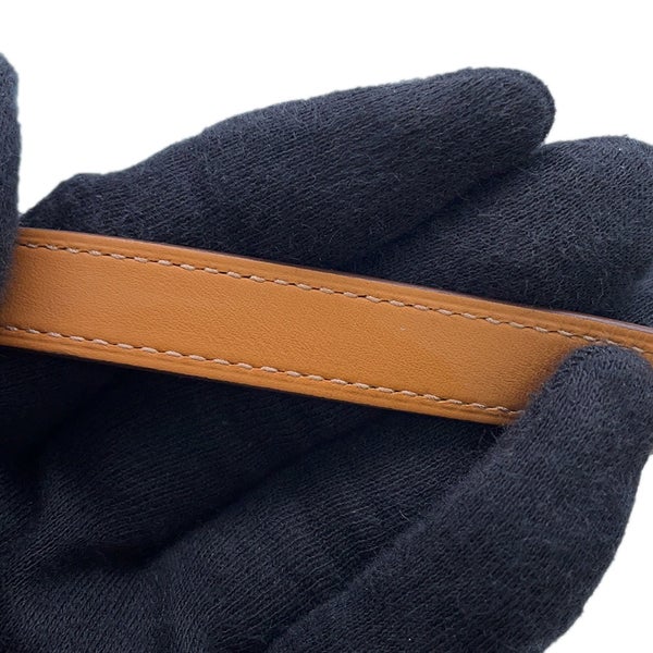 エルメス ブレスレット ケリー ドゥブルトゥール  ドレ/シルバー金具 シェブルシャムキラ W刻印 サイズT3