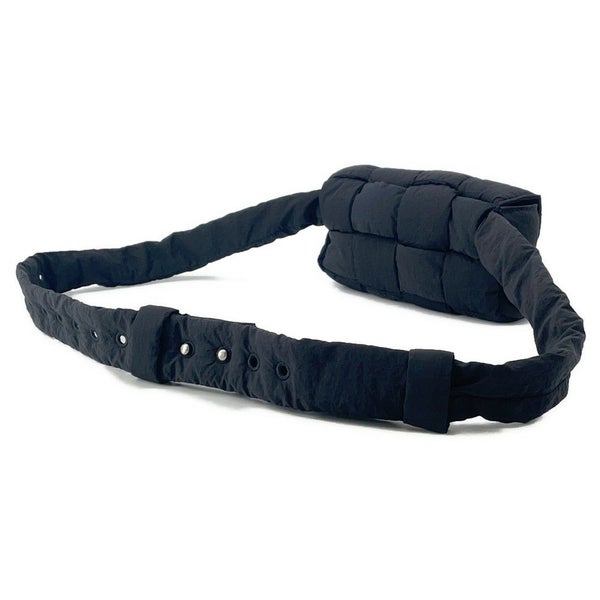 ボッテガヴェネタ ボディバッグ パデットカセット ナイロン 679763 BOTTEGA VENETA バッグ 黒