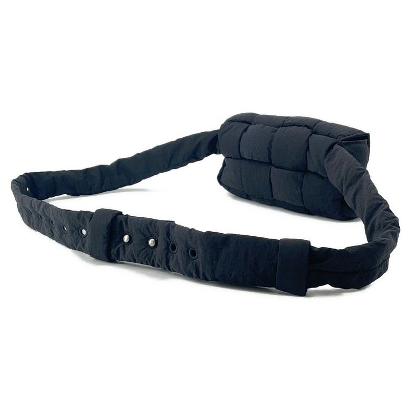 ボッテガヴェネタ ボディバッグ パデットカセット ナイロン 679763 BOTTEGA VENETA バッグ 黒