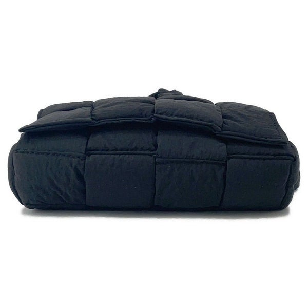 ボッテガヴェネタ ボディバッグ パデットカセット ナイロン 679763 BOTTEGA VENETA バッグ 黒