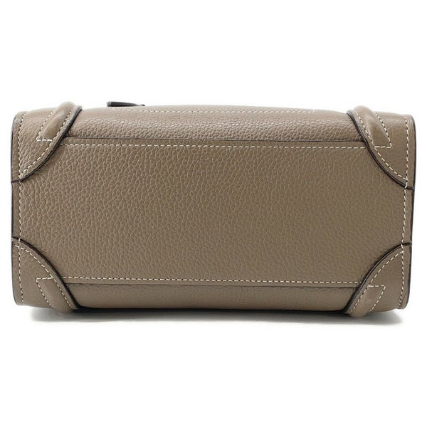 セリーヌ ハンドバッグ ラゲージ ナノショッパー レザー189243 CELINE 2wayショルダー