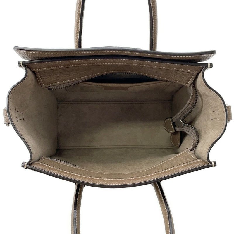 セリーヌ ハンドバッグ ラゲージ ナノショッパー レザー189243 CELINE 2wayショルダー