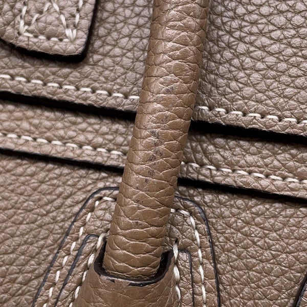 セリーヌ ハンドバッグ ラゲージ ナノショッパー レザー189243 CELINE 2wayショルダー