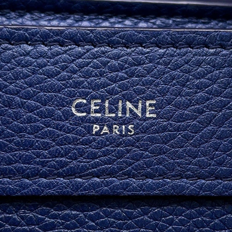 セリーヌ ハンドバッグ ラゲージ ナノショッパー レザー 189243 CELINE 2wayショルダー