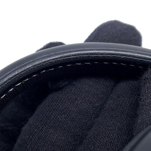 エルメス ハンドバッグ ボリード リラックス35 ブラック/シルバー金具 ヴォーシッキム □O刻印 HERMES 黒