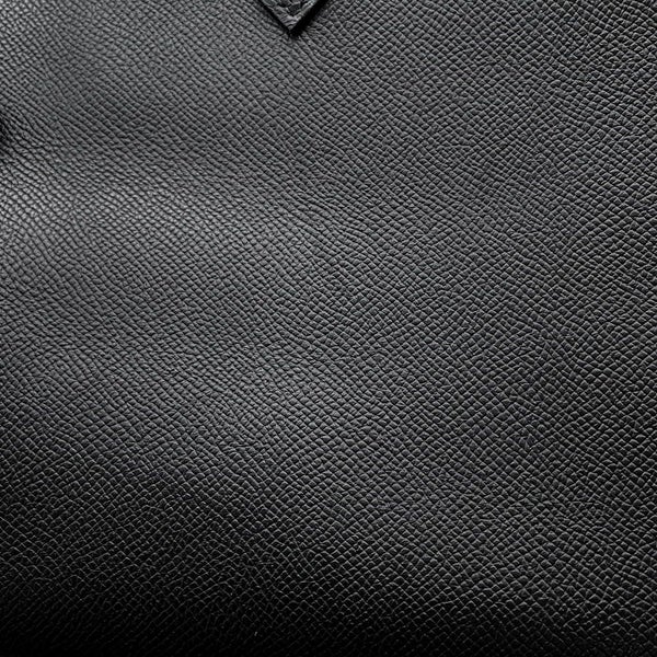 エルメス バーキン30 ブラック/シルバー金具 エプソン □L刻印 HERMES Birkin ハンドバッグ 黒