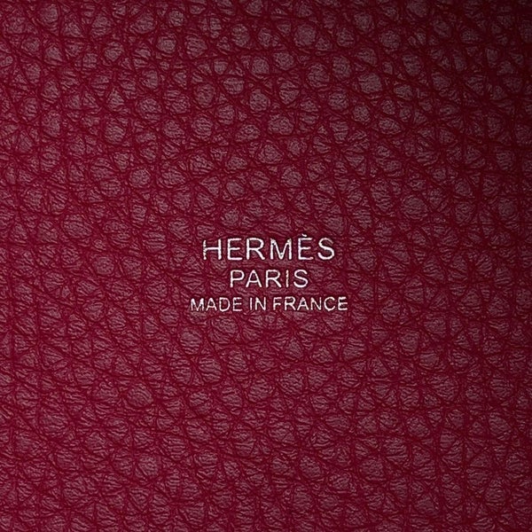 エルメス ピコタンロックPM カザック2 ブルーニュイ/ルージュセリエ/フランボワーズ/シルバー金具 トリヨンクレマンス Z刻印