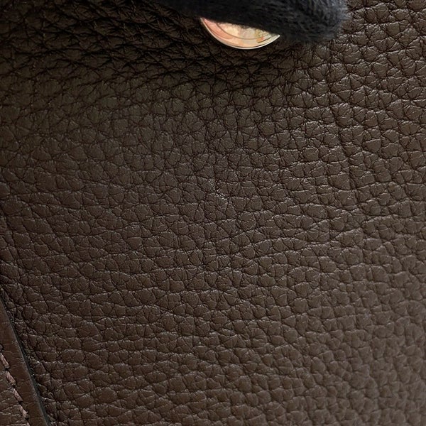 エルメス トートバッグ ガーデンパーティTPM エベンヌ/シルバー金具 ネゴンダ  Y刻印