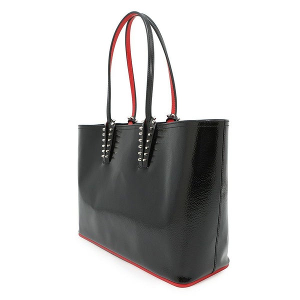 クリスチャン・ルブタン トートバッグ カバタ CABATA スタッズ 3175207 Christian Louboutin ポーチ付き 黒