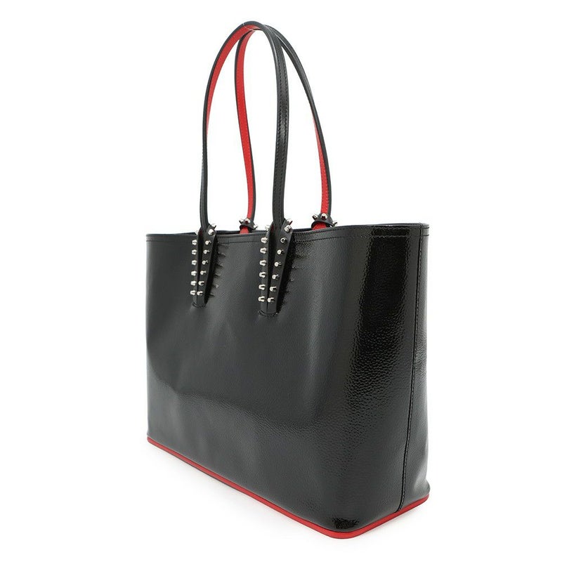 クリスチャン・ルブタン トートバッグ カバタ CABATA スタッズ 3175207 Christian Louboutin ポーチ付き 黒
