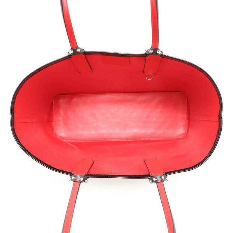 クリスチャン・ルブタン トートバッグ カバタ CABATA スタッズ 3175207 Christian Louboutin ポーチ付き 黒