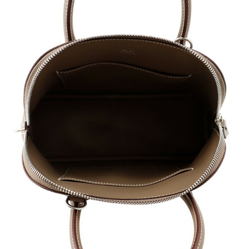 エルメス ボリード1923 25 エトゥープ/シルバー金具 エバーカラー K刻印 HERMES 2wayショルダー