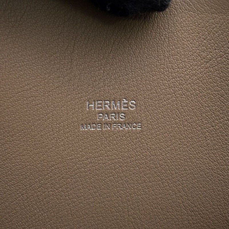 エルメス ボリード1923 25 エトゥープ/シルバー金具 エバーカラー K刻印 HERMES 2wayショルダー