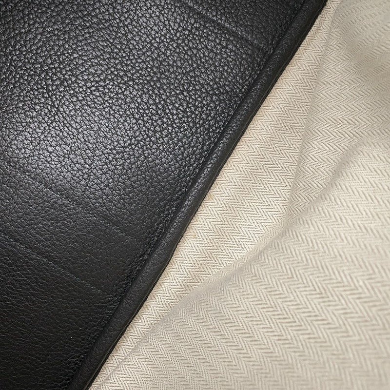 エルメス トートバッグ ガーデンパーティPM ブラック/シルバー金具 カントリー □K刻印 黒