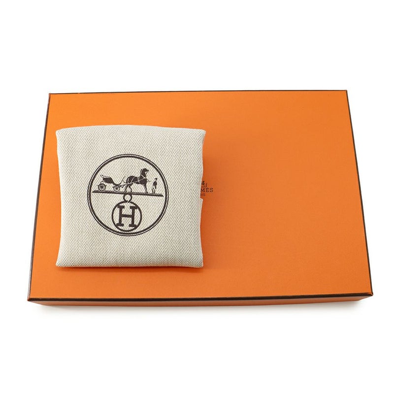 エルメス ショルダーバッグ ゲタ ネイビー/シルバー金具 シェブルミゾル B刻印