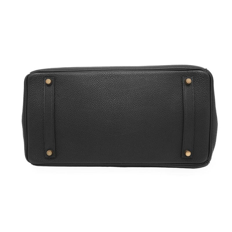 エルメス バーキン35 ブラック/ゴールド金具 トゴ □G刻印 HERMES Birkin ハンドバッグ 黒