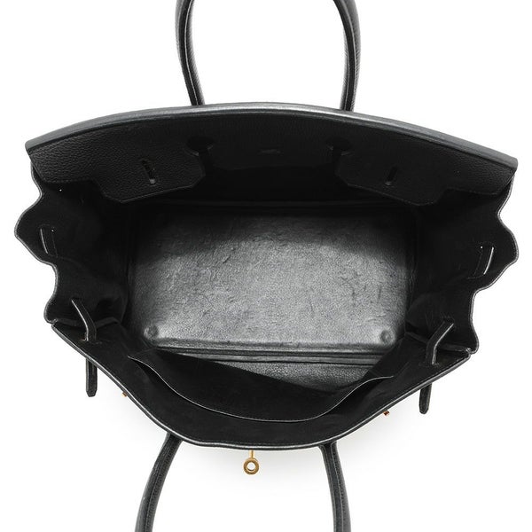 エルメス バーキン35 ブラック/ゴールド金具 トゴ □G刻印 HERMES Birkin ハンドバッグ 黒