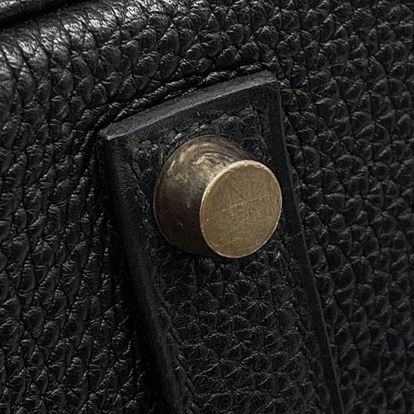 エルメス バーキン35 ブラック/ゴールド金具 トゴ □G刻印 HERMES Birkin ハンドバッグ 黒