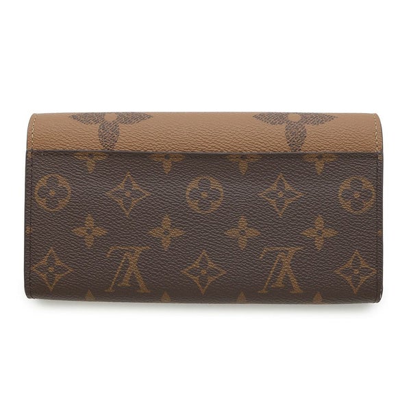 ルイヴィトン 長財布 モノグラム・ジャイアント リバース ポルトフォイユ・サラ M80726 LOUIS VUITTON ブラック 黒