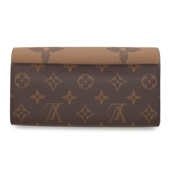 ルイヴィトン 長財布 モノグラム・ジャイアント リバース ポルトフォイユ・サラ M80726 LOUIS VUITTON ブラック 黒