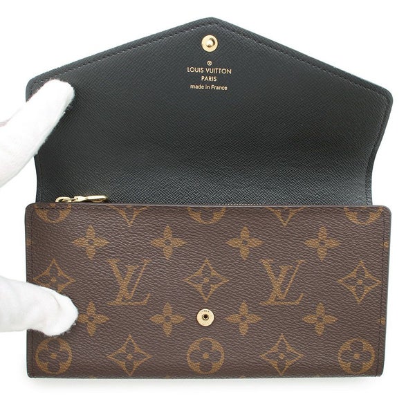 ルイヴィトン 長財布 モノグラム・ジャイアント リバース ポルトフォイユ・サラ M80726 LOUIS VUITTON ブラック 黒