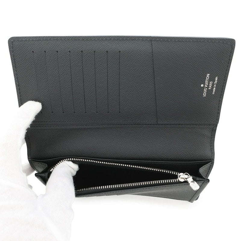 ルイヴィトン 長財布 エピ ポルトフォイユ・ブラザ M60622 LOUIS VUITTON 黒 ブラック