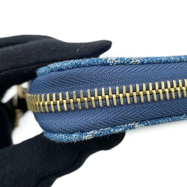 ルイヴィトン 長財布 モノグラム・デニム/LV リミックス ジッピー・ウォレット M82958