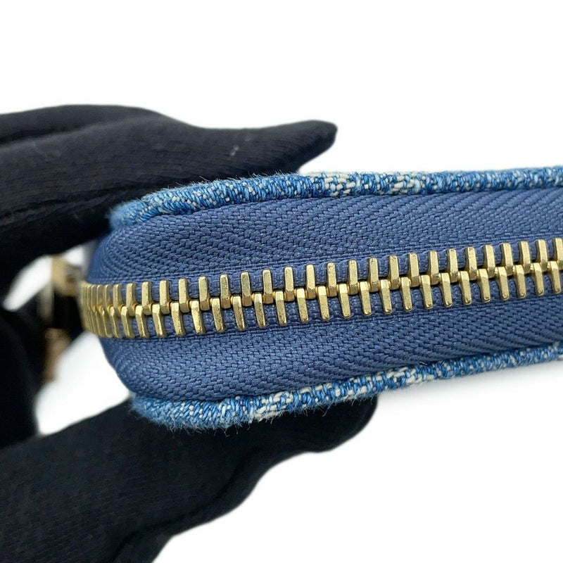 ルイヴィトン 長財布 モノグラム・デニム/LV リミックス ジッピー・ウォレット M82958
