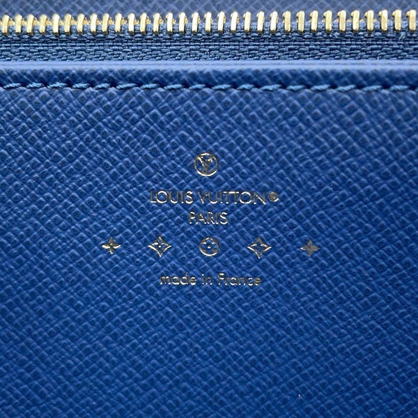 ルイヴィトン 長財布 モノグラム・デニム/LV リミックス ジッピー・ウォレット M82958