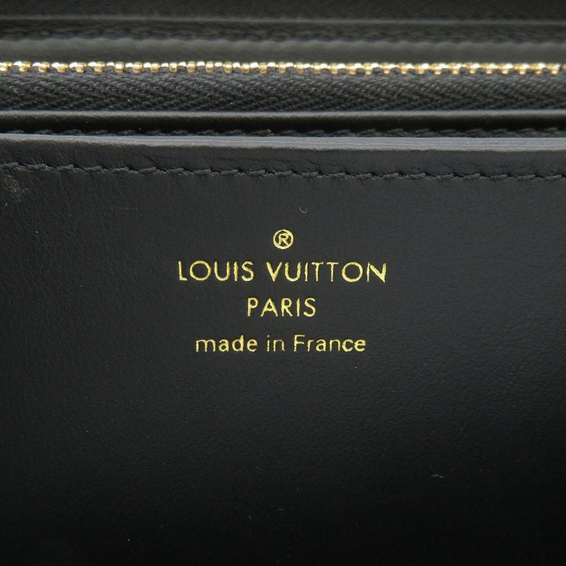 ルイヴィトン 長財布 モノグラム・ラムレザー ジッピー・ウォレット M81510 LOUIS VUITTON ヴィトン 財布 黒 ブラック