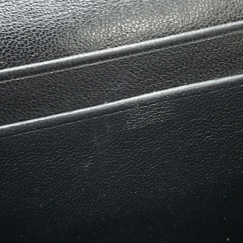 シャネル チェーンウォレット マトラッセ ココマーク ラムスキン AP2056 CHANEL 財布 黒