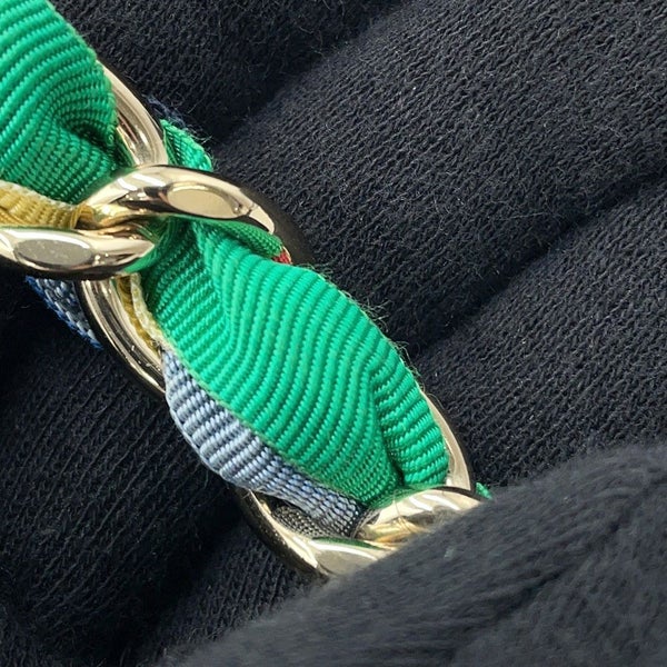 シャネル チェーンウォレット マトラッセ ココマーク ラムスキン AP2056 CHANEL 財布 黒