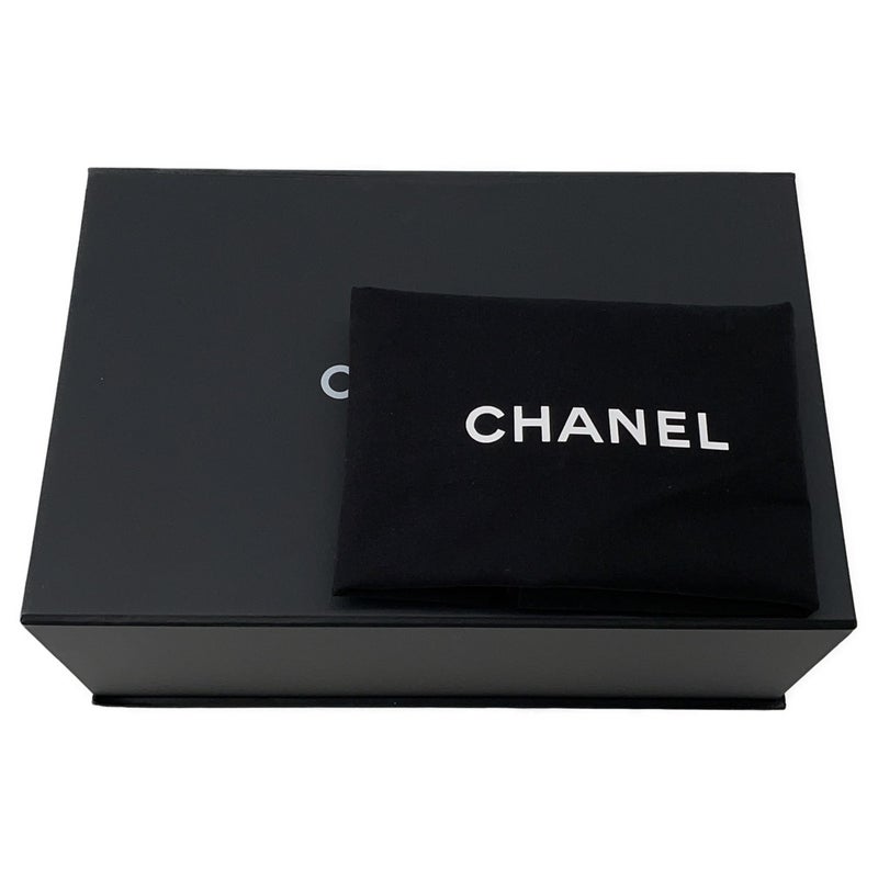 シャネル チェーンショルダーバッグ マトラッセ メロディチェーン ココマーク キャビアスキン AS3103 CHANEL 黒