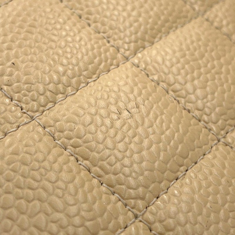 シャネル チェーンウォレット マトラッセ ココマーク キャビアスキン A33814 CHANEL 財布