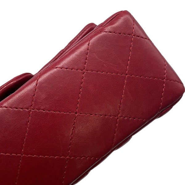 シャネル チェーンショルダーバッグ ココマーク ラムスキン CHANEL ミニ フラップ バッグ