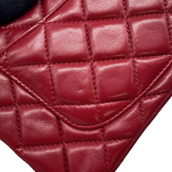 シャネル チェーンショルダーバッグ ココマーク ラムスキン CHANEL ミニ フラップ バッグ