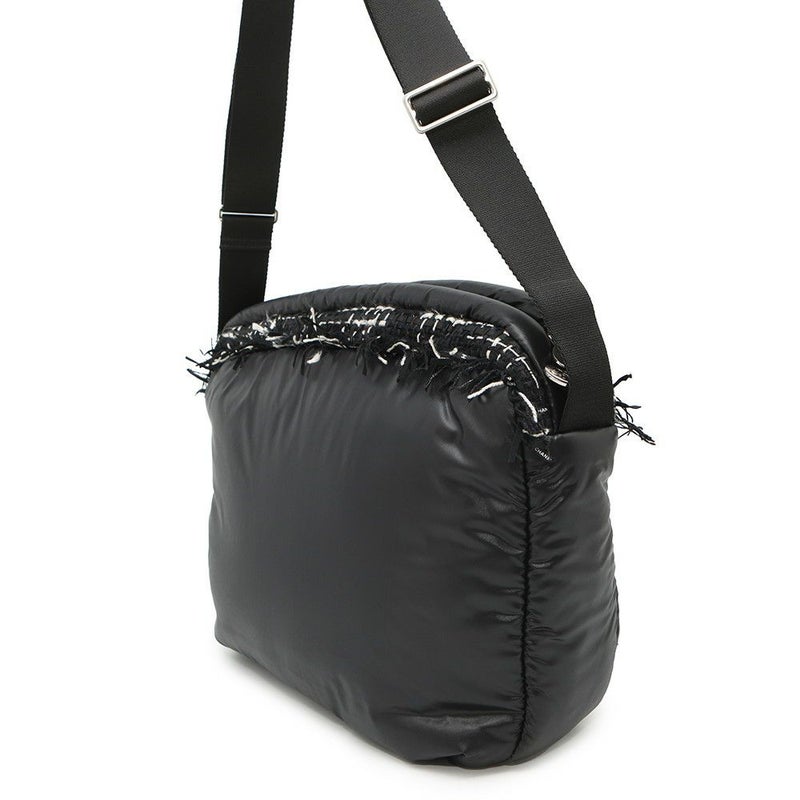 シャネル ショルダーバッグ ココネージュ ロゴ ココマーク ナイロン A57587 CHANEL バッグ 黒