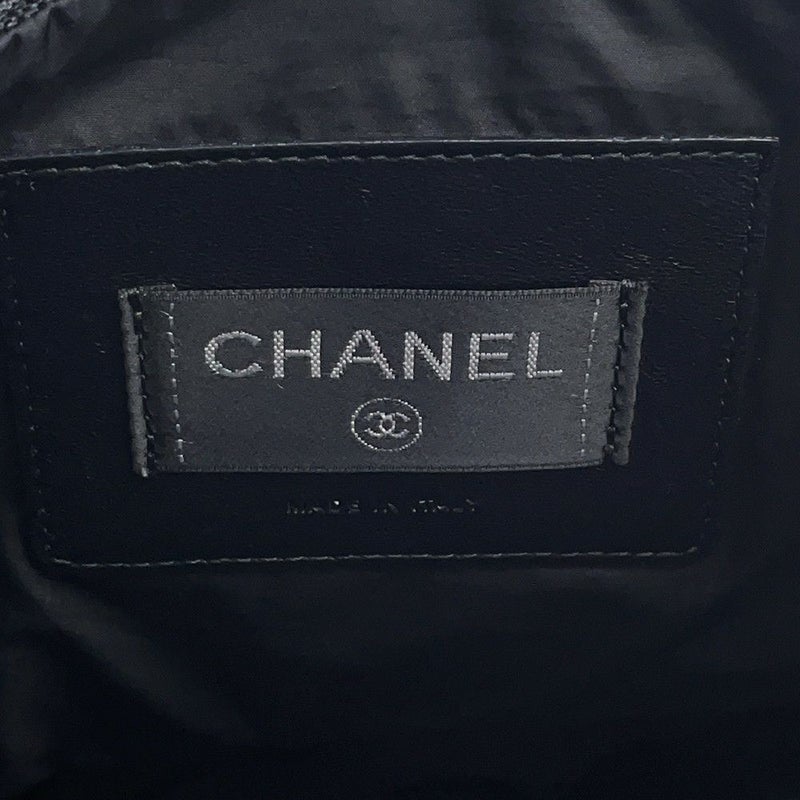 シャネル ショルダーバッグ ココネージュ ロゴ ココマーク ナイロン A57587 CHANEL バッグ 黒