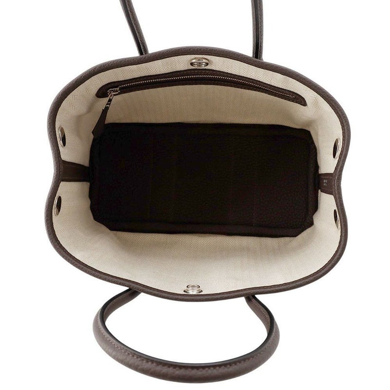 エルメス トートバッグ ネオ・ガーデン 23 ガーデンパーティ エベンヌ/シルバー金具 ネゴンダ W刻印