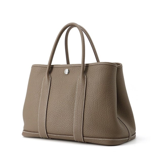 エルメス トートバッグ ガーデンパーティTPM エトゥープ/シルバー金具 ネゴンダ Z刻印