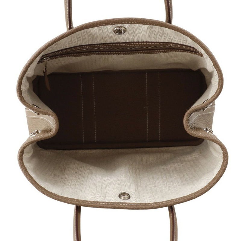 エルメス トートバッグ ガーデンパーティTPM エトゥープ/シルバー金具 ネゴンダ Z刻印