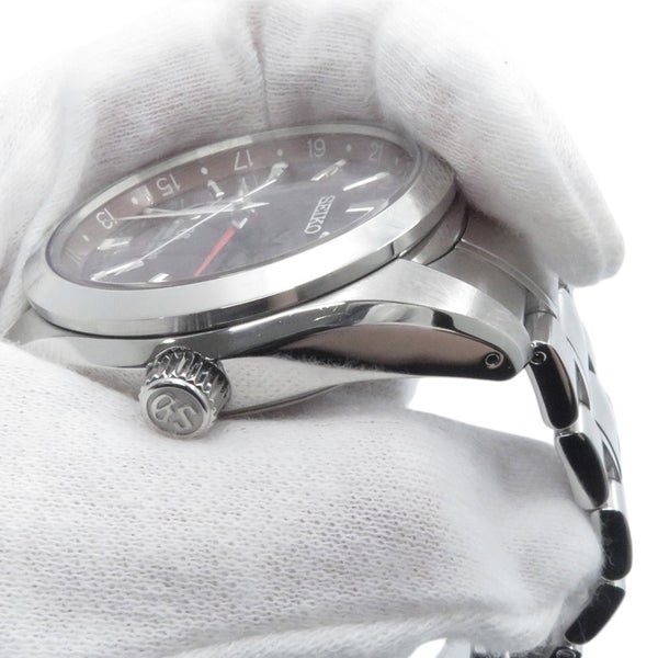 セイコー グランドセイコー スプリングドライブ GMT 三越日本橋限定 SBGE007 SEIKO 腕時計 ダークブラウン文字盤